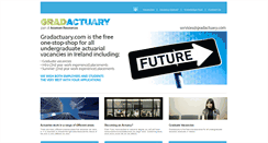 Desktop Screenshot of gradactuary.com
